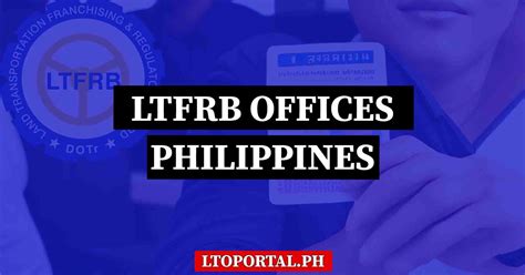 ltfrb hotline|LTFRB Offices in the Philippines .